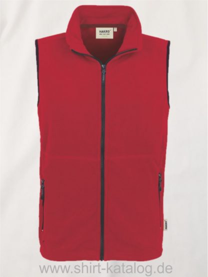15921-Hakro-Fleece-Weste-Toronto-841-Rot