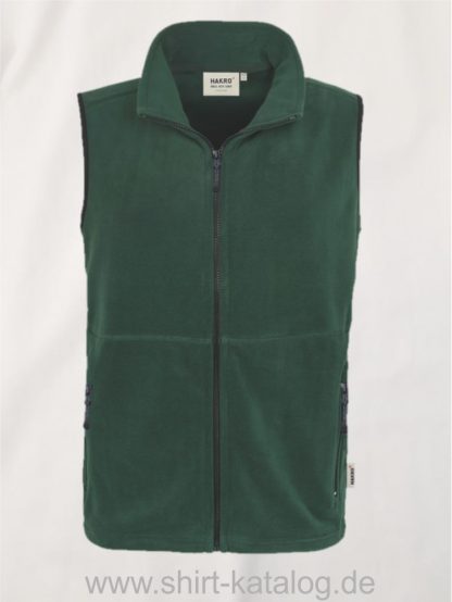 15921-Hakro-Fleece-Weste-Toronto-841-Tanne