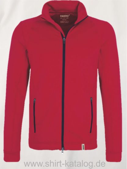 21358-Tec-Jacke-Torbay-807-Rot