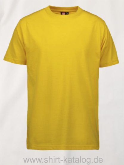 12012-ID-Identity-pro-wear-herren-t-shirt-0300-yellow