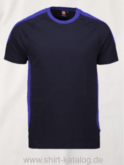 12030-ID-Identity-pro-wear-t-shirt-kontrast-0302-navy