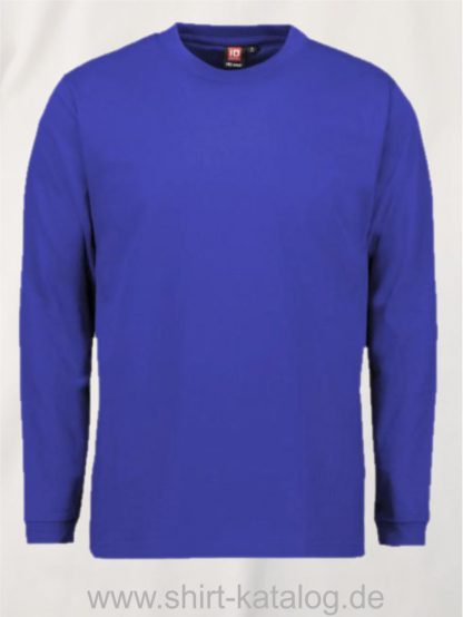 12031-ID-Identity-pro-wear-herren-t-shirt-langarm-0311-royal