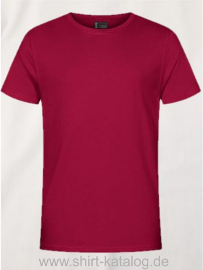 12055-Promodoro-EXCD Men-T-Shirt-3077-Granat