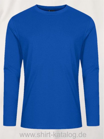 12065-EXCD-Men-T-Shirt-LS-4097-Cobalt-Blue