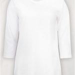 0313-PRO-Wear-Damen-T-Shirt-¾-Ärmel-weiß-front