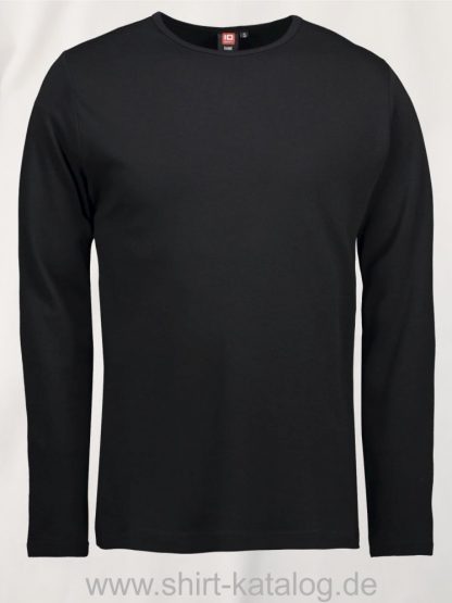 0518-Interlock-Herren-langarm-schwarz-front