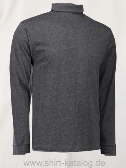 0546-T-TIME-Herren-Rollkragen-graphit-meliert-front