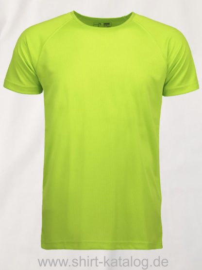 0570-GAME-Active-Herren-T-Shirt-lime-front