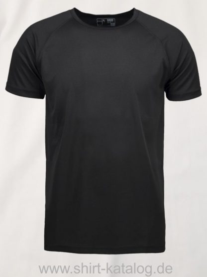 0570-GAME-Active-Herren-T-Shirt-schwarz-front