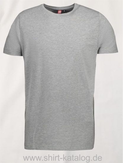 0594-Strech-Herren-T-Shirt-grau-meliert-front