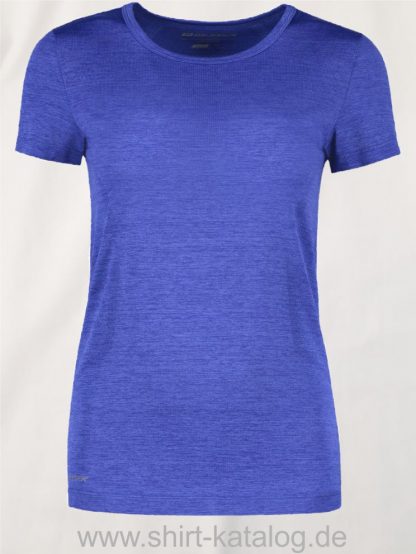 G11020-Woman-seamless-s-s-T-Shirt-königsblau-meliert-front