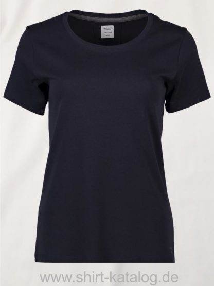 S630-The-O-Neck-Ladies-navy-front