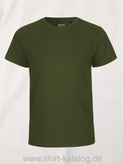 10185-Neutral-Kids-Short-Sleeve-T-Shirt-military
