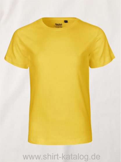 10185-Neutral-Kids-Short-Sleeve-T-Shirt-yellow