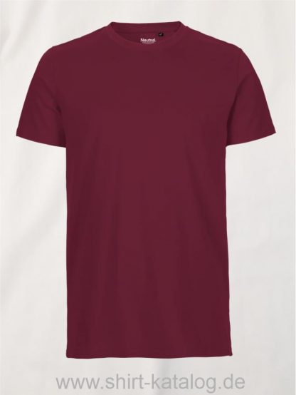 10197-Neutral-Mens-Fit-T-Shirt-bordeaux