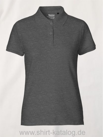 11128-Neutral-Ladies-Classic-Polo-dark-heather