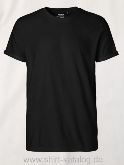 11132-Neutral-Mens-Roll-Up-Sleeve-T-Shirt-black