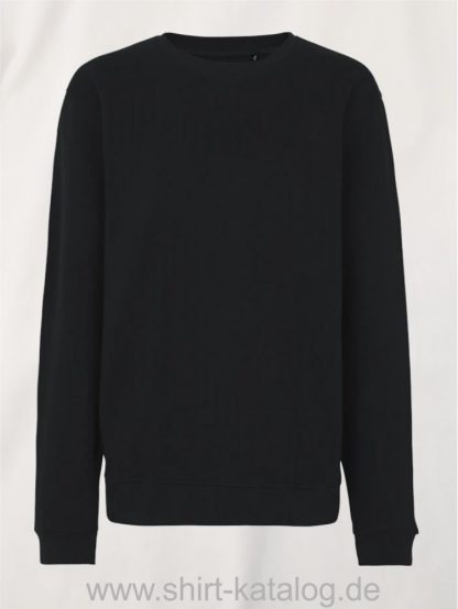 11142-Neutral-Unisex-Workwear-Sweatshirt-black