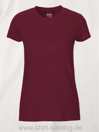 11148-Neutral-Ladies-Fit-T-Shirt-bordeaux