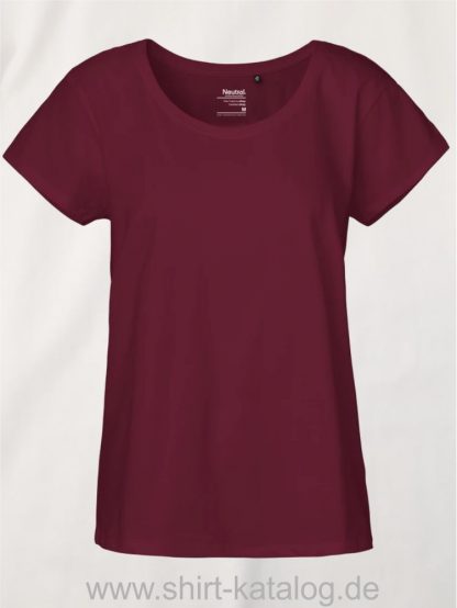 11149-Neutral-Ladies-Loose-Fit-T-Shirt-bordeaux