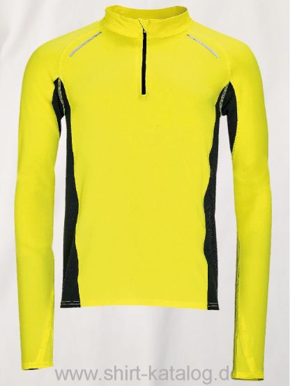 11518-Sols-Men-Long-Sleeve-Running-T-Shirt-Berlin-Neon-Yellow