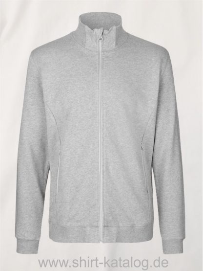 12619-Neutral-Unisex-High-Neck-Jacket-sports-grey