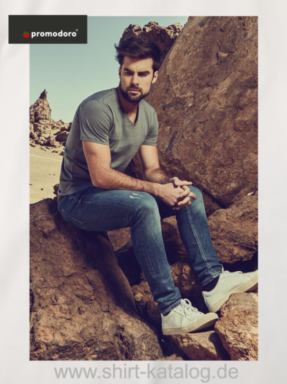 1425-12626-Promodoro-X.O V-Neck T-Shirt Men