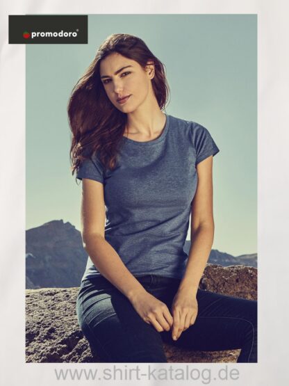 1505-12624-Promodoro-X.O Roundneck T-Shirt Women