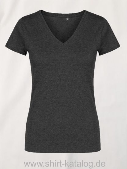 X-O-V-Neck-T-Shirt-Women-heather-black