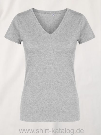 X-O-V-Neck-T-Shirt-Women-heather-grey