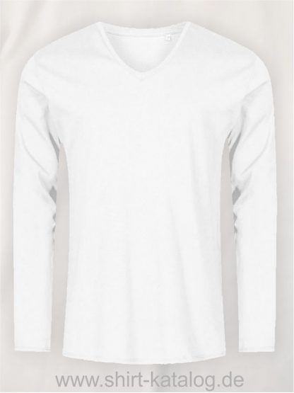 X.O-V-Neck-T-LS-Men-white