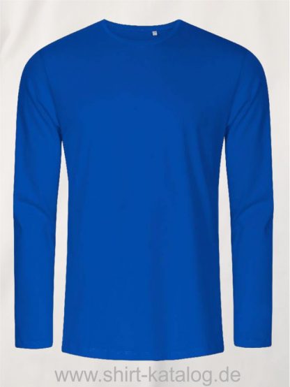 XO-Roundneck-T-LS-Men-azure-blue