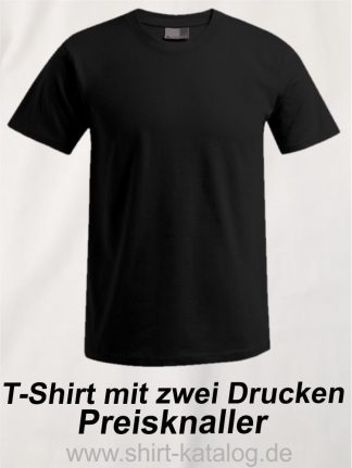 T-Shirt mit zwei Drucken