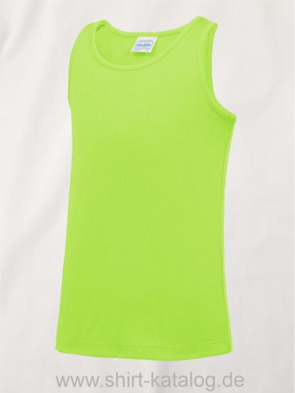 11558-JC007J-electric-green-Kids`-Cool-Vest