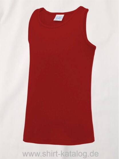 11558-JC007J-fire-red-Kids`-Cool-Vest