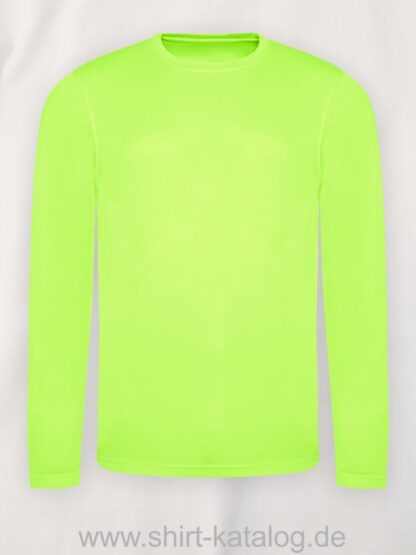 JC002-Long-Sleeve-T-JC002-Electric-Green