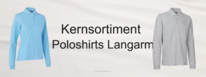 Poloshirt Langarm